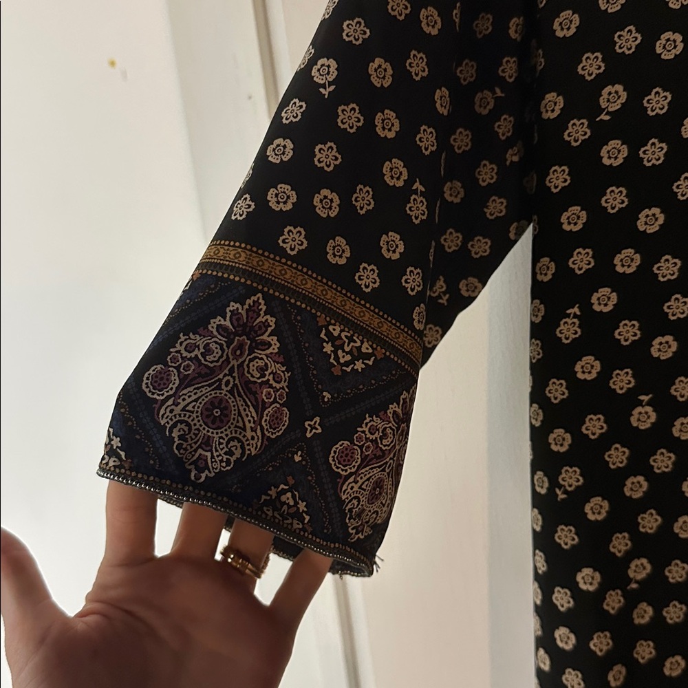 Boho Style Patterned Dress/Tunic - Picture 4 of 4